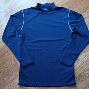 Nike Men's Activewear Navy Mockneck ■ Size XL